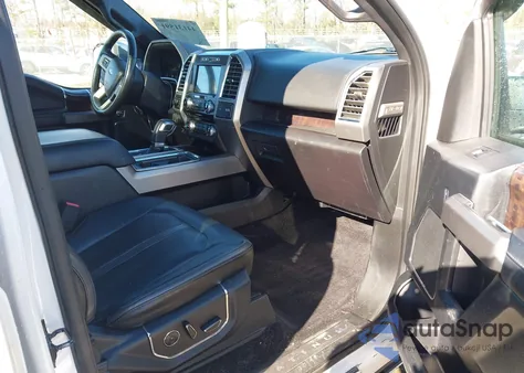 2016 Ford F-150 Platinum from USA, damaged, VIN 1FTEW1EG6GFA44205